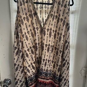 Umgee Western/Tribal patterned Tunic - size Large